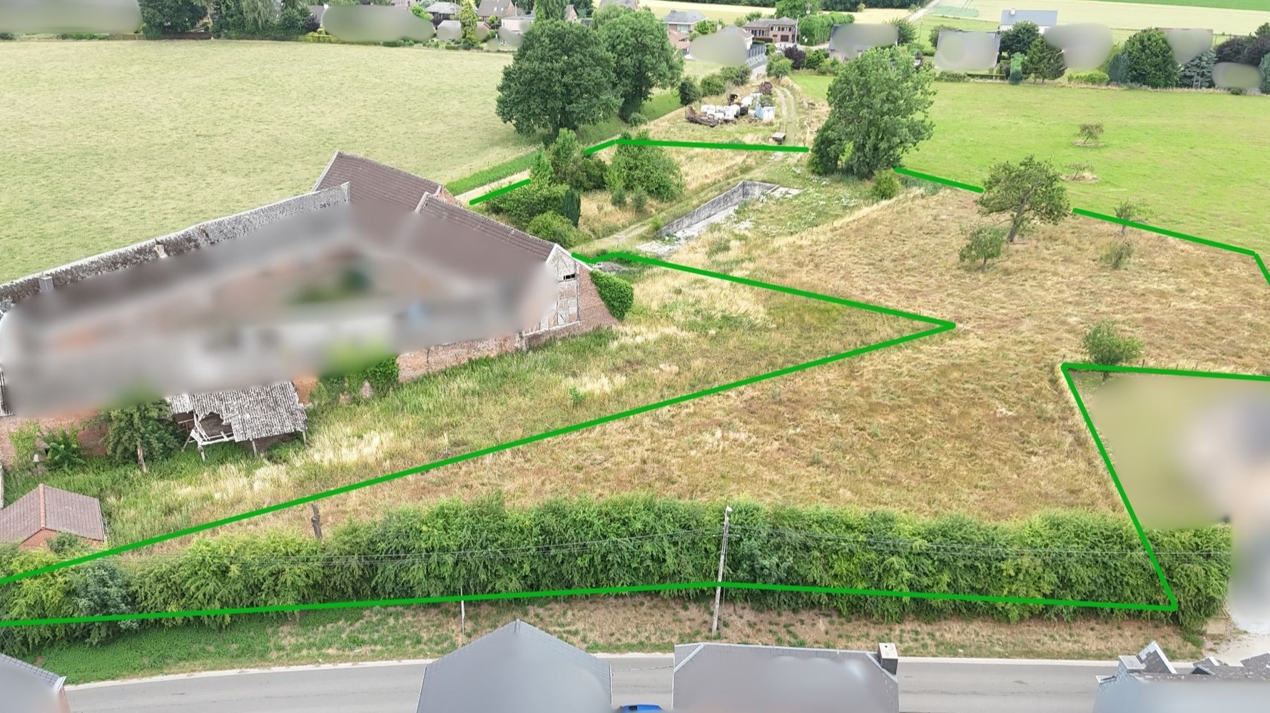 2 – 1 Terrain d’exception à vendre à Juprelle – Un cadre rare au cœur de la campagne