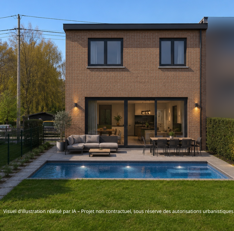 Superbe terrain à bâtir 500 m² – Orientation Sud-Ouest – Quartier calme – 99.000 €
