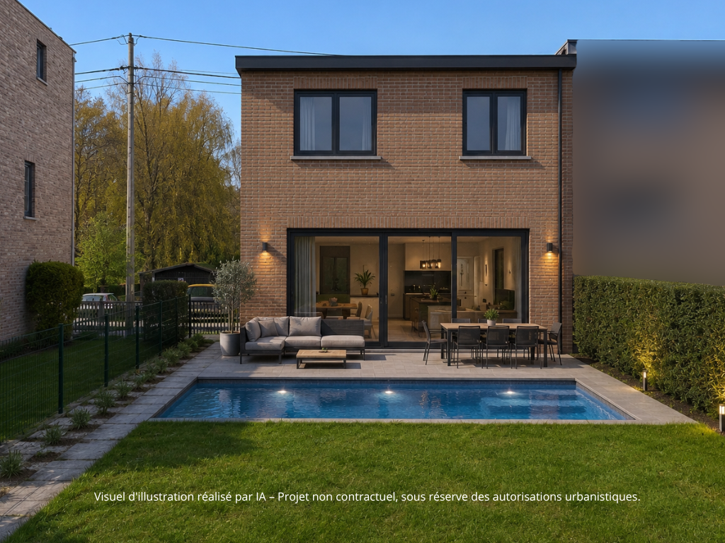 Superbe terrain à bâtir 500 m² – Orientation Sud-Ouest – Quartier calme – 99.000 €
