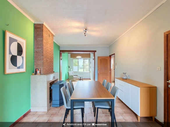 🏡 Maison 2 chambres + bureau avec garage XXL