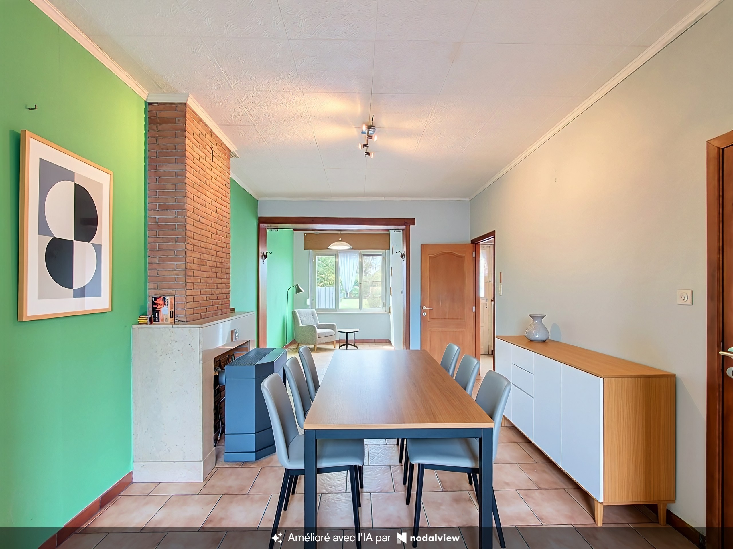 rue chaussee 95_00002 🏡 Maison 2 chambres + bureau avec garage XXL