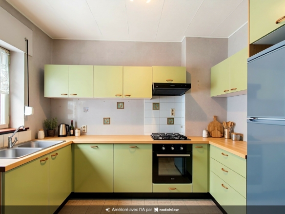 🏡 Maison 2 chambres + bureau avec garage XXL